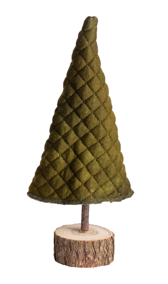 imagine produs Bradut 25cm textil/lemn