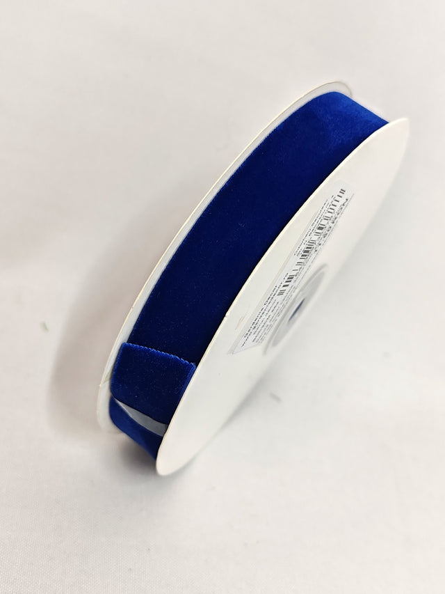 imagine produs Banda decor catifea 2cmx10m albastru inchis