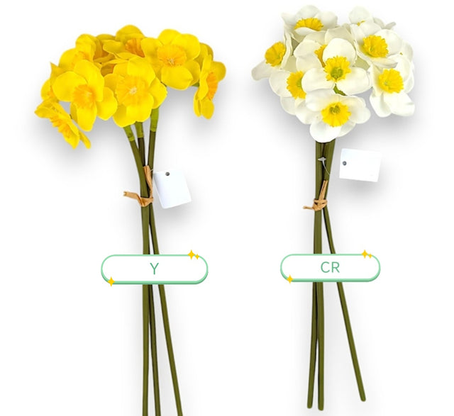 imagine produs Fir narcise x3 H:40cm galben