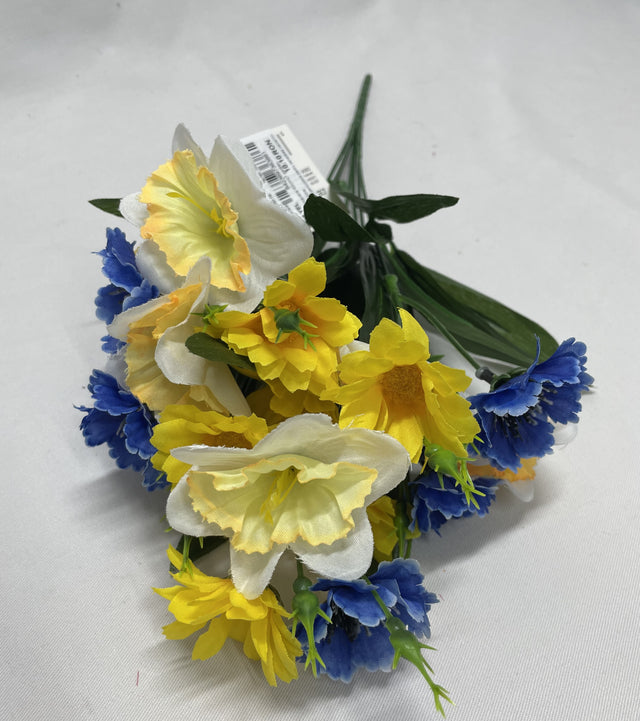 Buchet de primavara 40cmx7 galben