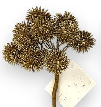 Pick ciulin 12cm auriu inchis