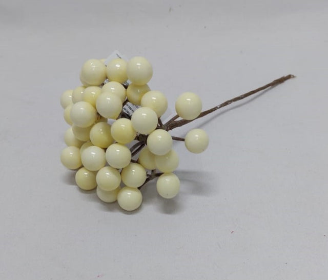 Pick cu bilute H:21cm crem