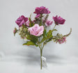 imagine produs Buchet trandafir x6 31cm ciclam
