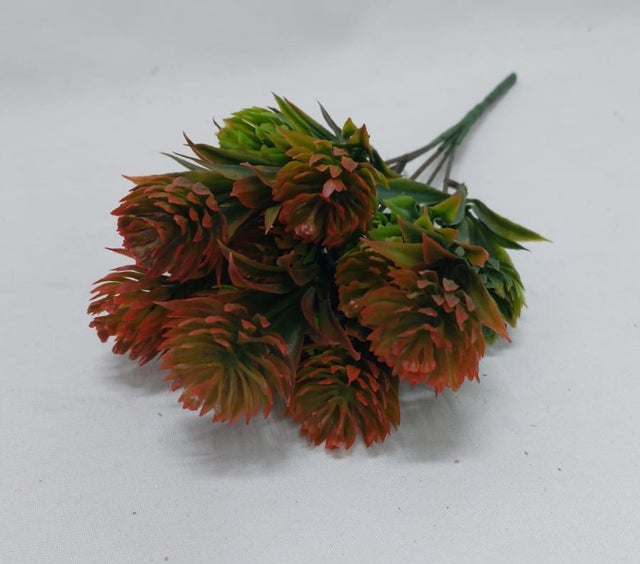 Buchet ciulin x5 H:35cm portocaliu