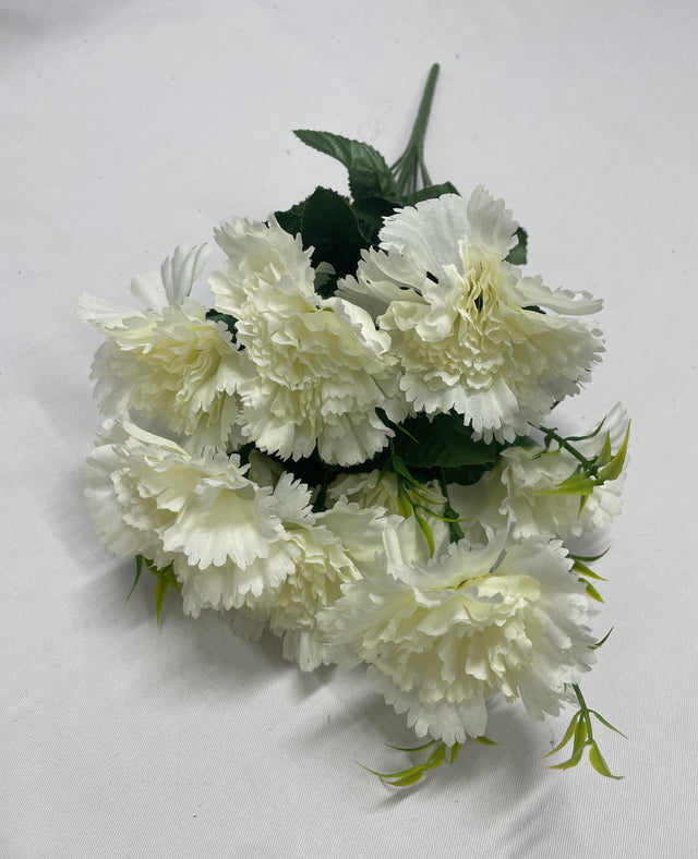 Buchet garoafe x9 crem