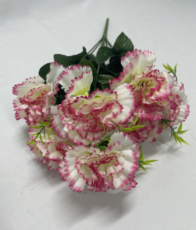 Buchet garoafe x9 roz inchis