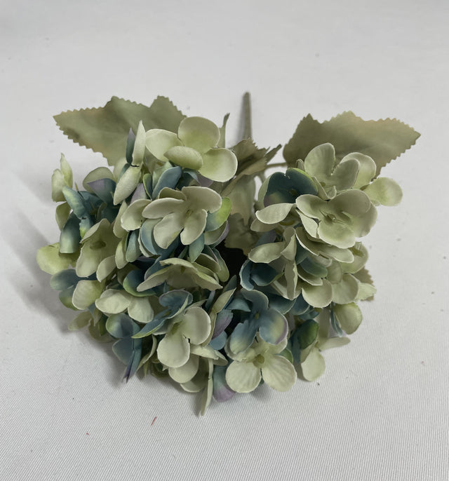 Buchet hortensie 27cmx5 turcoaz