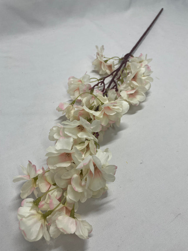 Creanga cu flori de piersica 78cm piersica