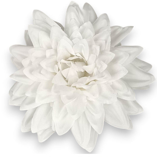 Cap dalie 11cm 24buc/pachet alb