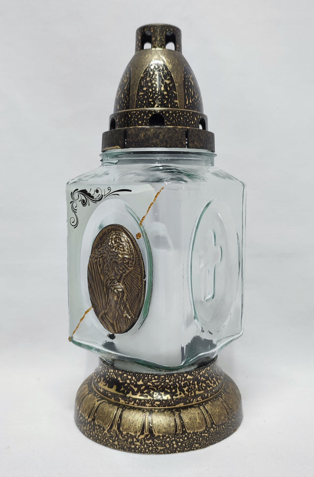 imagine produs Candela sticla cu capac 245mm