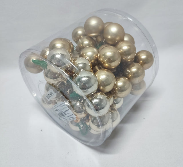 imagine produs Pick globuri din sticla 3cm S/72