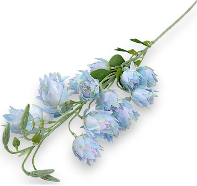 Fir cu floare yukka 90cm albastru