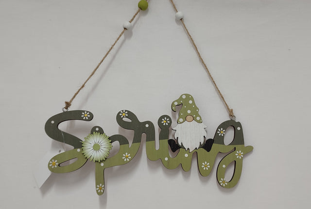 imagine produs Dec.de agatat din lemn 24x11.5cm