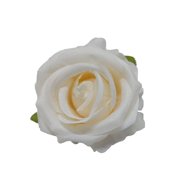 Cap trandafir 8cm 24buc/pachet crem