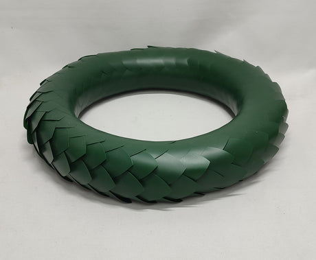 imagine produs Coronita artificiala cu frunze de laur 30cm