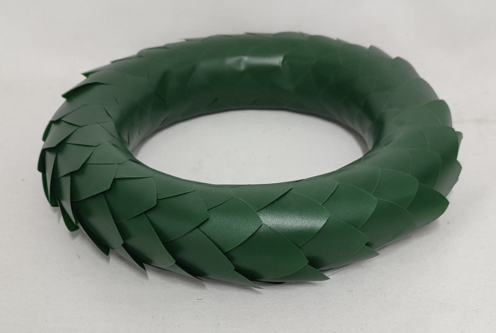 imagine produs Coronita artificiala cu frunze de laur 25cm