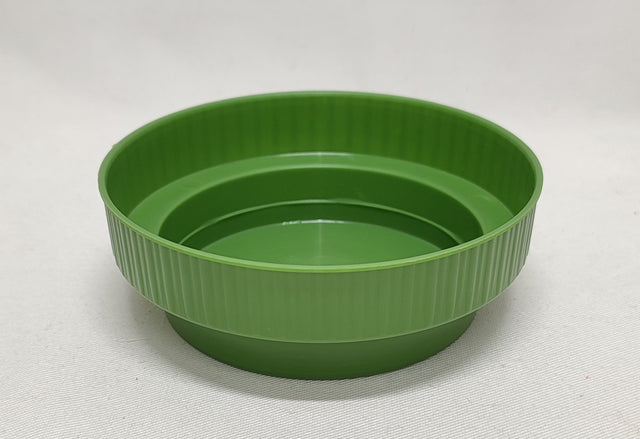 imagine produs Vas plastic rotund pentru burete 10x3.5cm verde