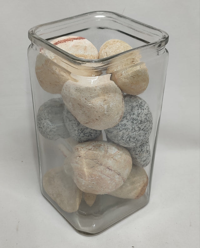 imagine produs Piatra thasos marmurat 7-12cm 5kg