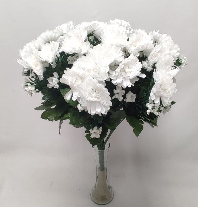 imagine produs Buchet crizanteme x33 alb