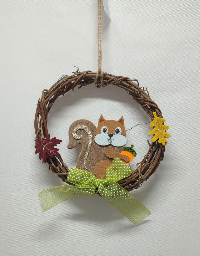 imagine produs Dec.de toamna cu veverita ptr.usa