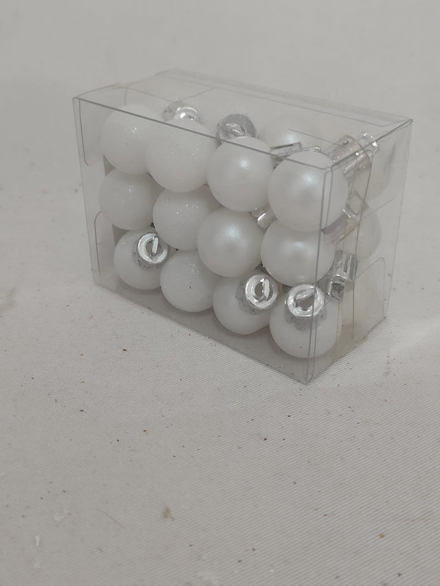 imagine produs Glob plastic 2cm S/24 alb