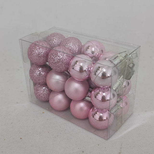 imagine produs Glob plastic 2cm S/24 roz