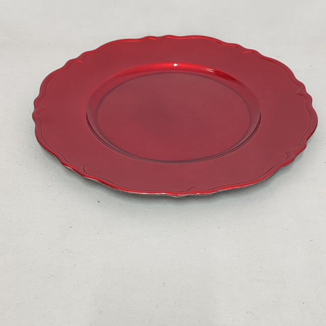 imagine produs Platou plastic ondulat D33cm