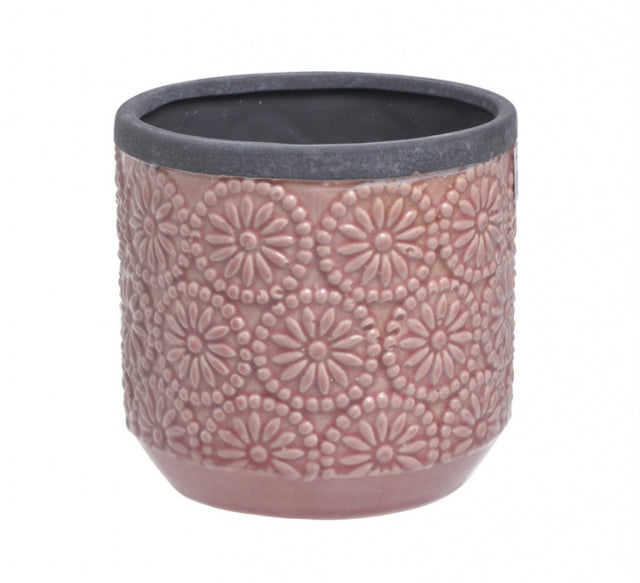 imagine produs Bol ceramic cu flori 15x14.5cm 16l50-1