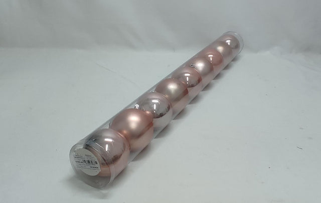 imagine produs Glob plastic 8cm S/9 roz deschis