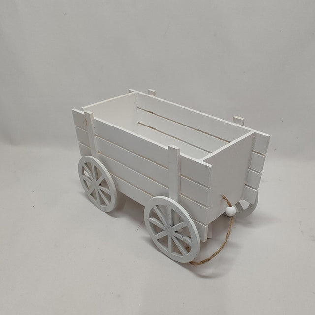 imagine produs Caruta din lemn 25x15cm alb