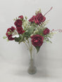 imagine produs Buchet trandafiri x5 33cm bordeaux