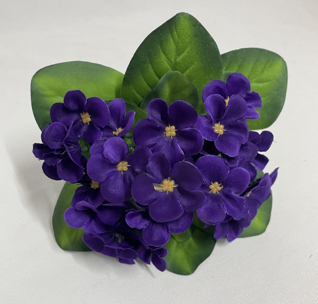 Buchet violete 18cm mov inchis