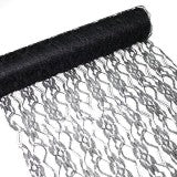 SUL DANTELA 29CMX5M NEGRU