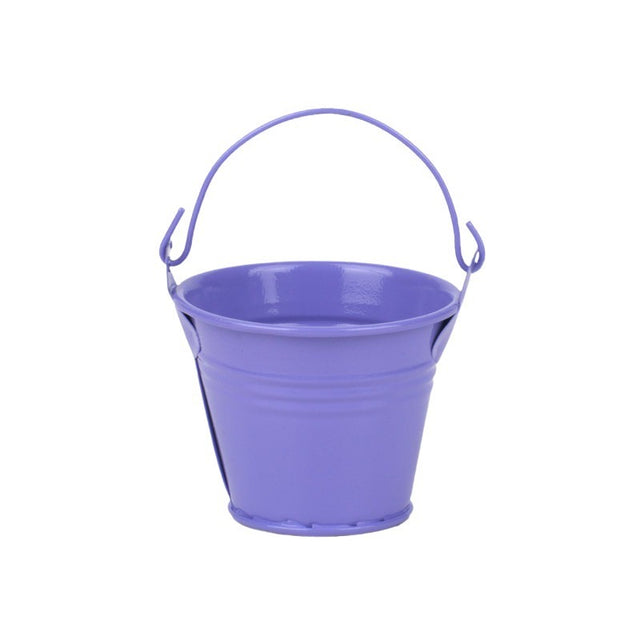 Galeata metal 10.2x8.5cm S/10 lavanda