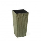 Ghiveci plastic finezja 30x57cm verde