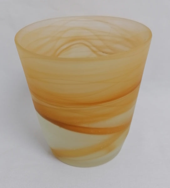 imagine produs Bol din sticla cu model d14 h15cm port. mat