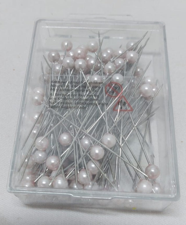 Ace cu margele 65mm S/100 roz