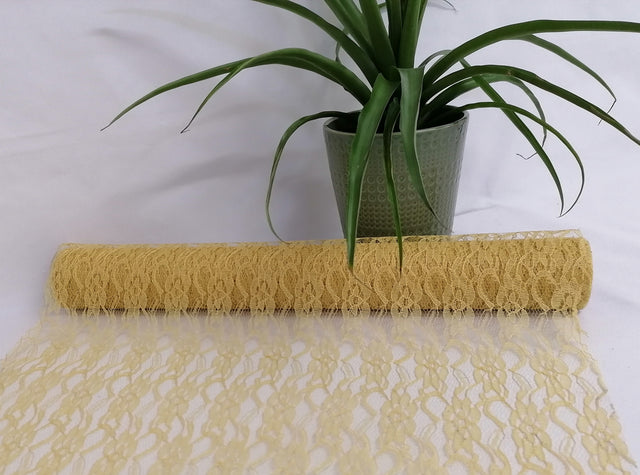 Sul dantela 48cmx10y crem