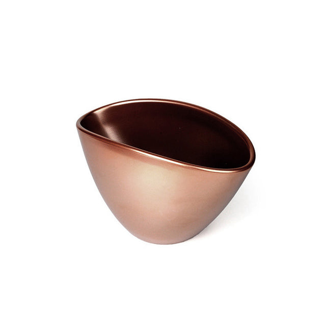 Bol ceramic ovum 20cm rose gold