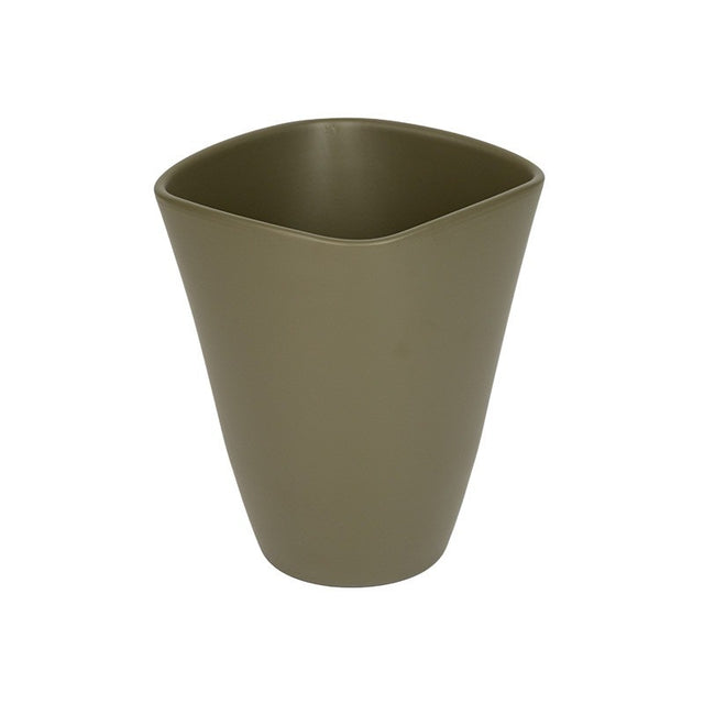 imagine produs Ghiveci ptr.orhidee Quatro 14cm verde oliv mat