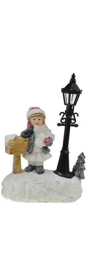 imagine produs Dec.de Craciun poly fetita 10x5/7x15