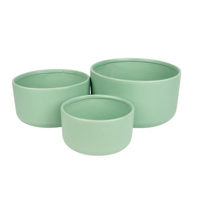 Set Bol Ceramic Halle 30x16,5cm S3 Verde Menta