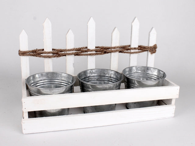 imagine produs Bol din tabla in suport de lemn 470510-4