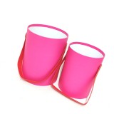 Set cutii din carton cu manere S/2 cyclam
