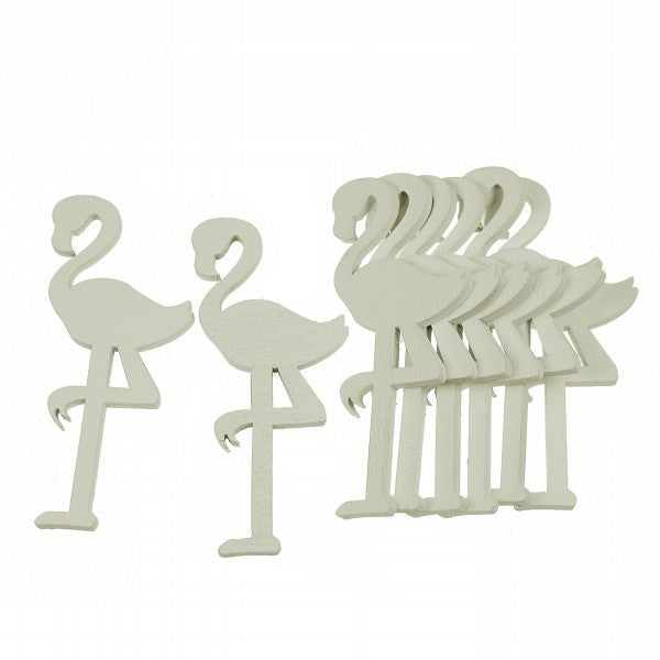 imagine produs Fig. flamingo din lemn 10cm s/12 5581