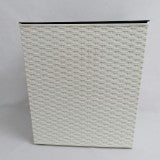 Ghiveci plastic juka 40x40cm crem