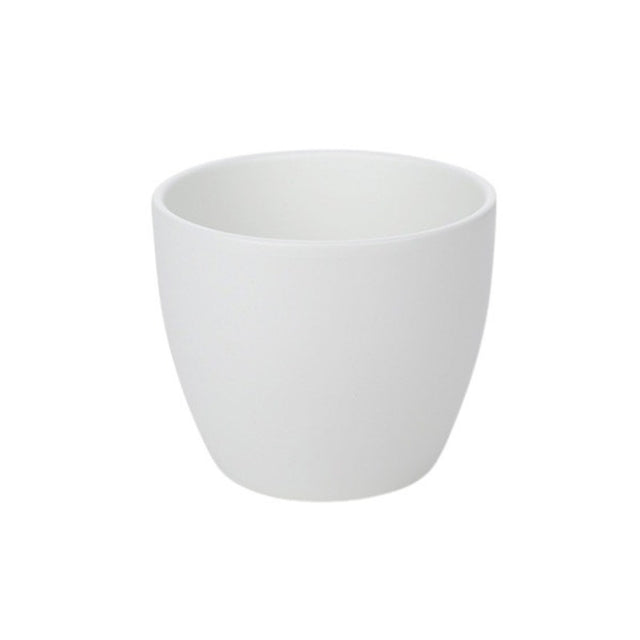 Vază ceramică mată vanilie 11 cm