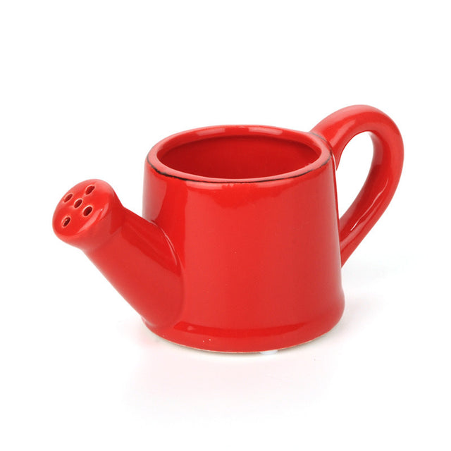 Cană de udare din ceramică roșie 7,3x7cm