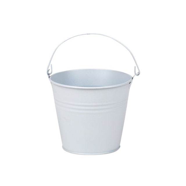 imagine produs Galeata metal 10,2x8,5 S/10 alb mat