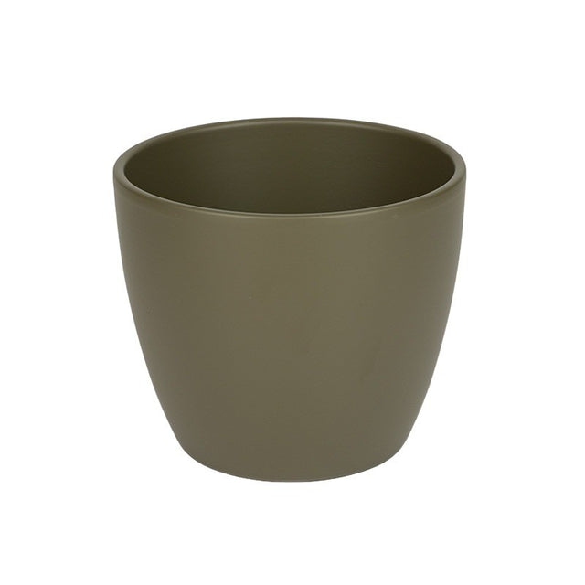 imagine produs Bol Ceramic Base 25cm Verde Oliv Mat